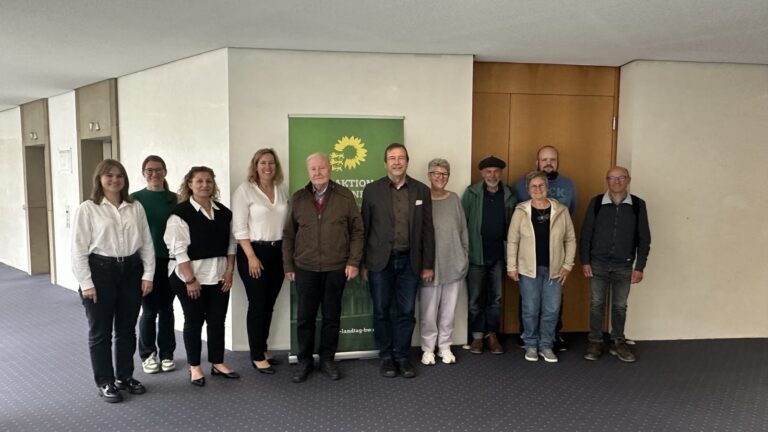 Letzte Besucherfahrt zu Thomas Marwein in den baden-württembergischen Landtag!