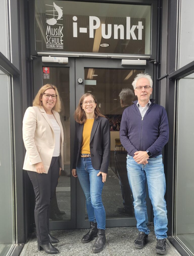 Besuch bei der Musikschule in Offenburg