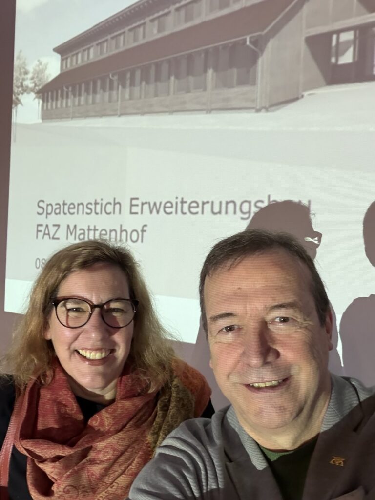 Spatenstich für den Erweiterungsbau am FAZ!