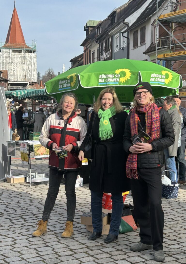 Infostände in Gengenbach und Offenburg