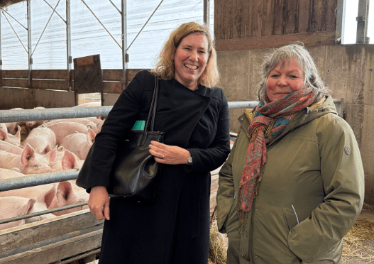 Auf Höfetour mit Martina Braun, MdL