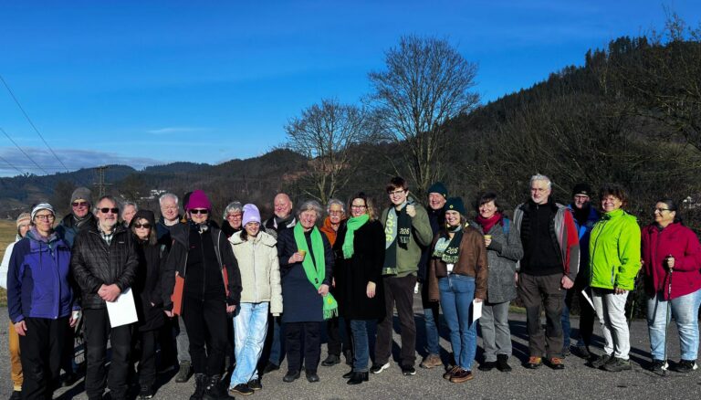 Veranstaltung zur Renaturierung der Kinzig