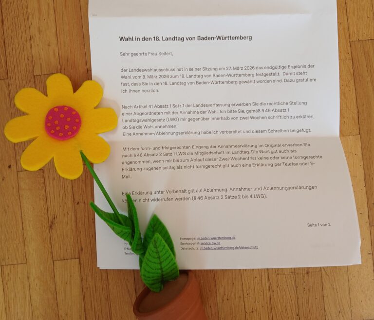 Jetzt ist es amtlich!