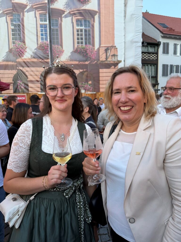 Gengenbacher Wein- und Stadtfest inklusive Krönung der neuen Weinprinzessin